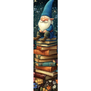Book Stack Gnome Dark
