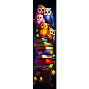 Book Stack Owls
