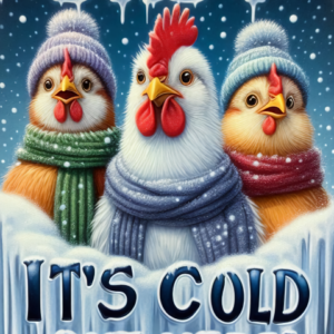 Baby It’s Cold Out Here Garden Flag